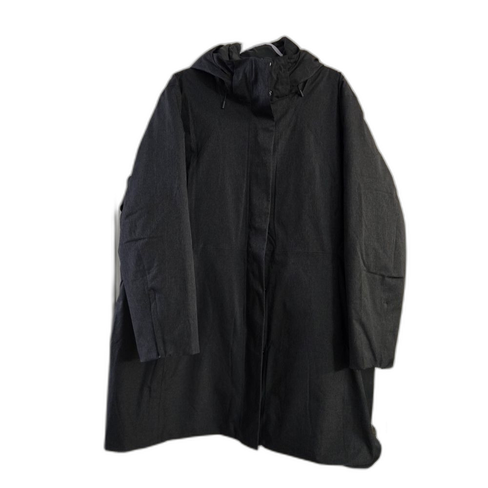 Women's Parka Gray Hooded Coat 2XL - Picture 1 of 15